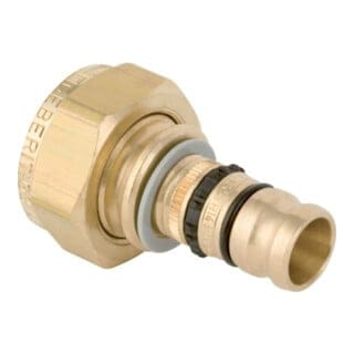 Mepla Übergang mit Überwurfmutter, CC499K, d 16mm, di 11mm, g 1/2' - Geberit