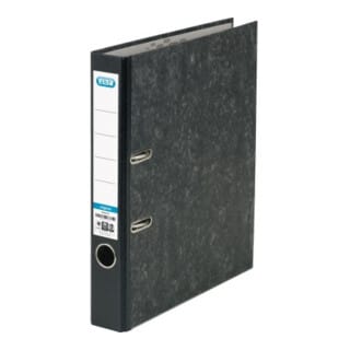 Elba - Ordner smart 50mm din A4 Werkstoff: Papier Material der Kaschierung außen: Papier Material der Kaschierung innen: Papier schwarz