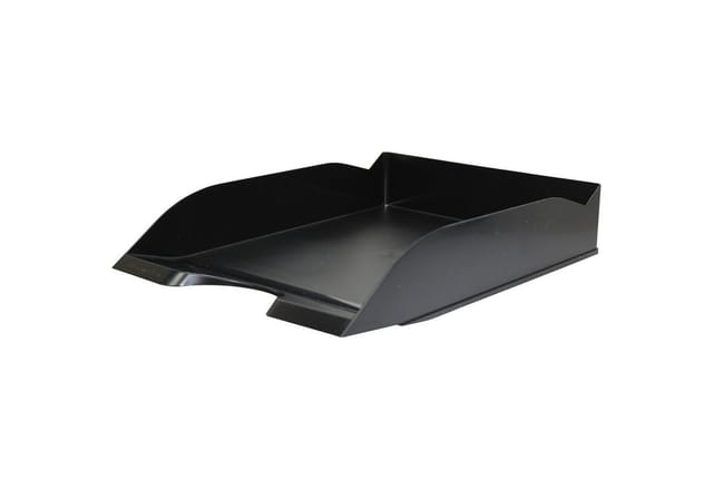 Briefablage oeco din A4 Polystyrol Farbe: schwarz