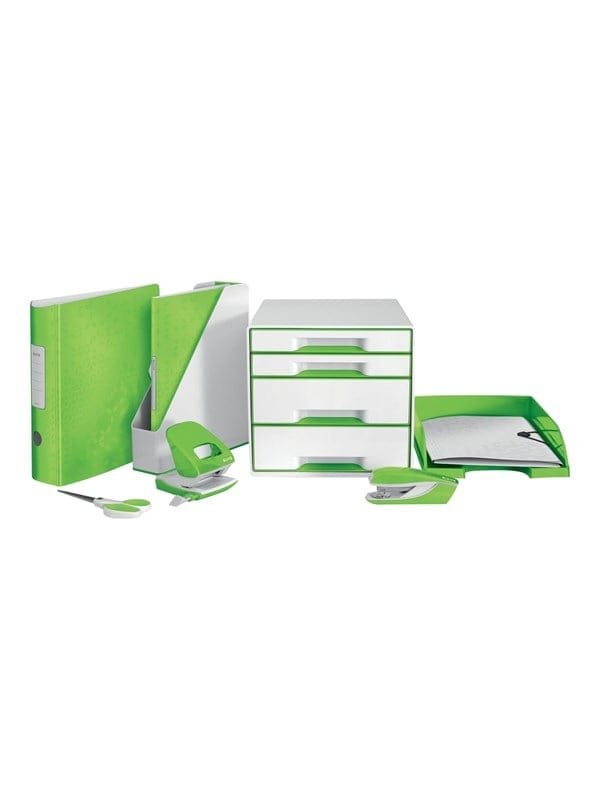 Leitz - Briefablage wow din A4 Polystyrol Farbe: grün wow din A4 Polystyrol Farbe: grün