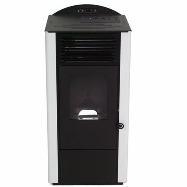 Apex - Pelletofen 9,5kW Pelletkamin Pelletheizung Kaminofen a+ Holzofen Glastür 56302