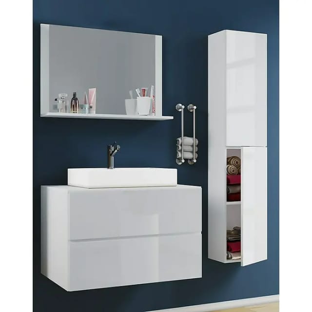 Ebuy24 - 4-tlg. Waschplatz Waschtisch Lendas L