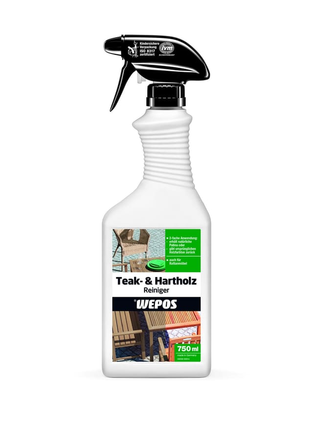 Wepos Teak & Hartholz Reiniger 750ml 2000300855