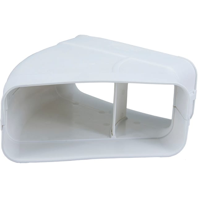 Flachkanal Bogen N20057 45°, System 222 x 90 - Optimairo