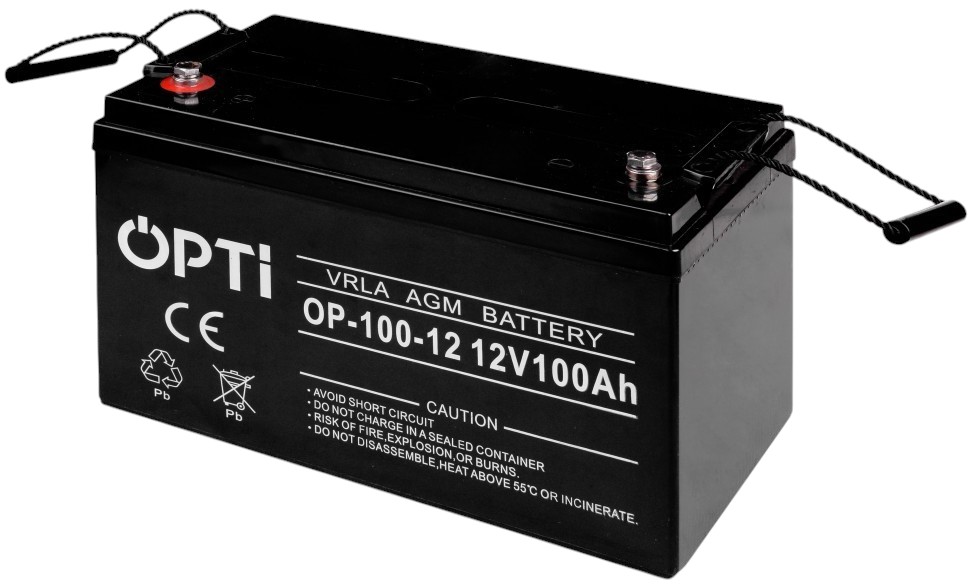 Battery Volt Polska Agm Opti 12v 100 Ah (6akuv100ag)