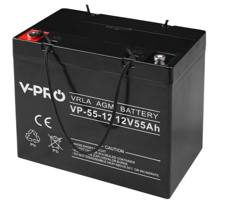 Batterie Volt Polska Agm Vpro 12v 55 Ah (6akuagm055)