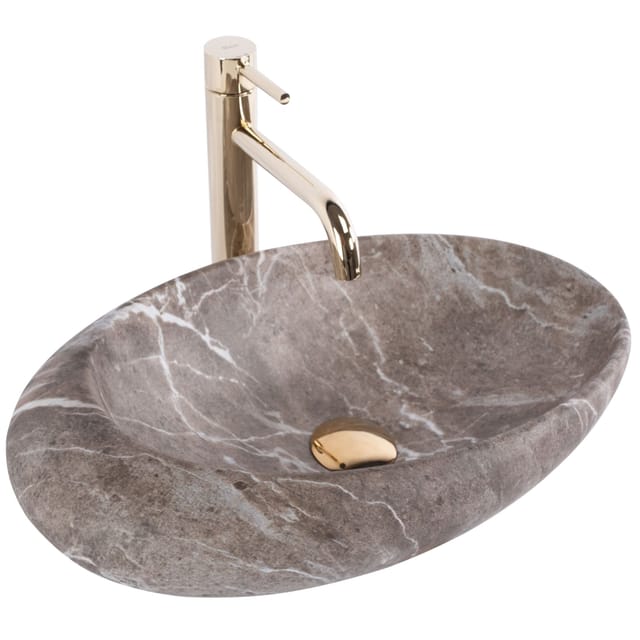 REA - aufsatzwaschbecken roxy b stone nature