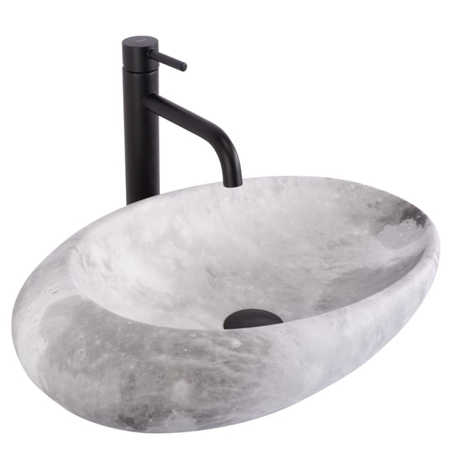 REA - aufsatzwaschbecken roxy c stone l.grey