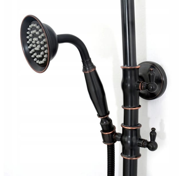 REA - duschset vintage schwarz