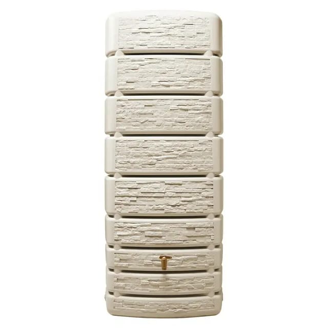 Garantia - 4rain slim stone decor Wandtank 500 Liter sandbeige