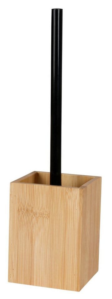 Buri - Toilettenbürstenhalter aus Bambus WC-Bürste Toilettenbürste Bürstenhalter