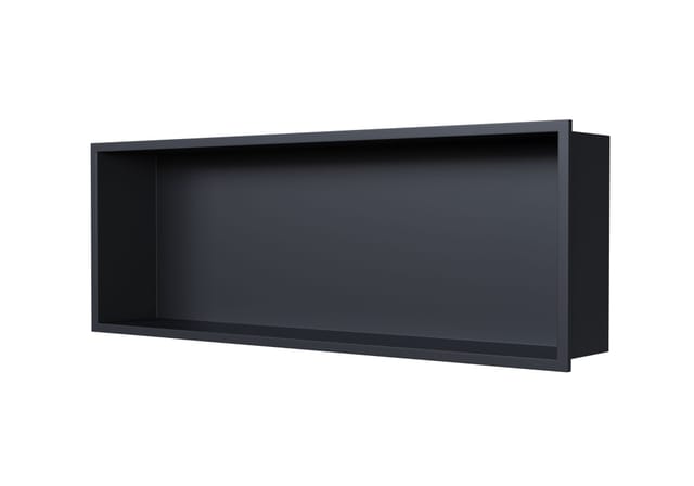 Wandnische Bernstein NT206010X Edelstahl 20x60x10cm Schwarz