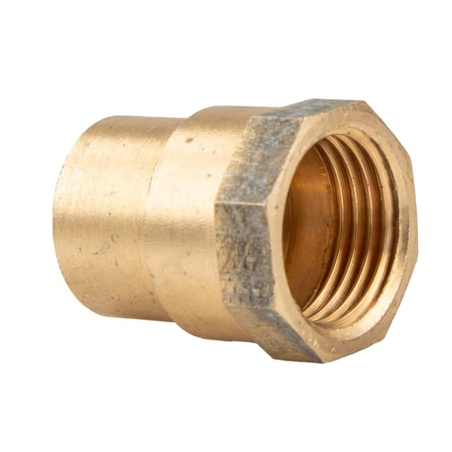 Rotguss-Lötfitting Übergangsmuffe 15 mm x 1/2 Zoll ig - Typ 4270G, dvgw