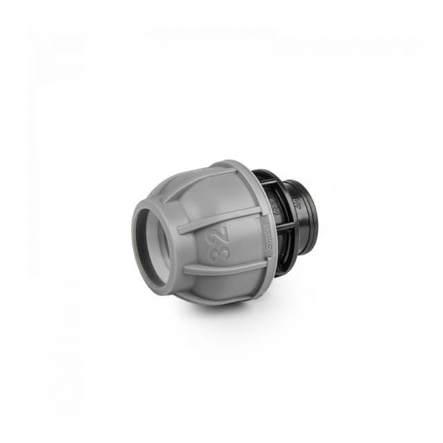 Schlauchkupplung mit Innengewinde für PE - Rohre 32 mm - 3/4