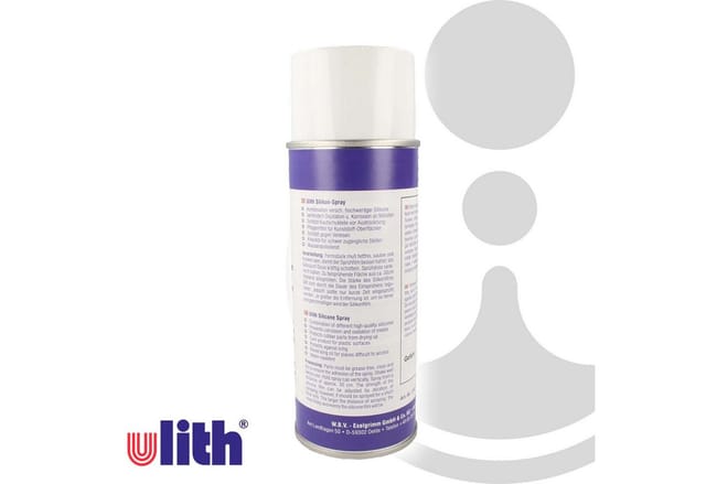 Ulith - Silikonspray 400 ml Sprühdose (Gleit-Trenn,-Schmier,- und Schutzspray)