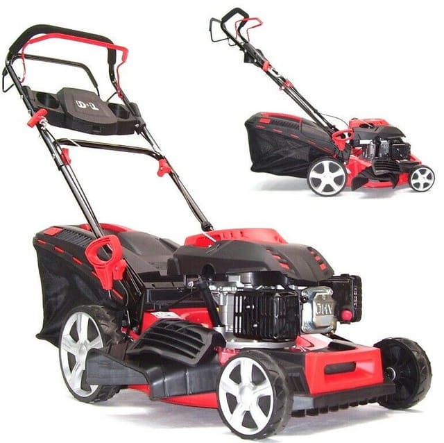 Apex - Benzin Rasenmäher 460mm Selbstantrieb 55788 Motormäher Benzinmäher Mäher 46cm