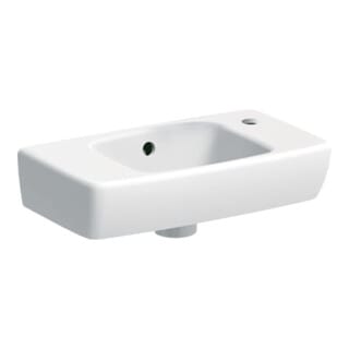 Renova Compact Handwaschbecken verkürzte Ausladung, - Geberit