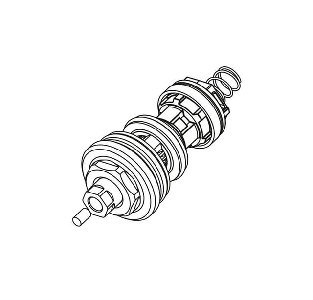 Haas - Innenteil für Grohe® Urinal-Spüler 509