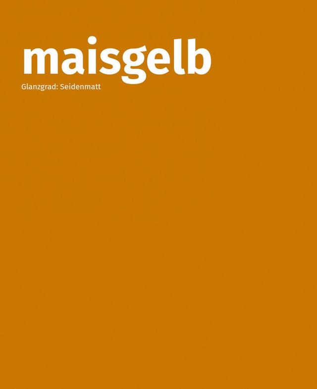 Deckfarbe maisgelb, 2,5 Liter, Deckfarbe für innen und außen, Wetterschutzfarbe viele Untergründe, hochdeckend, wetterfest - Remmers