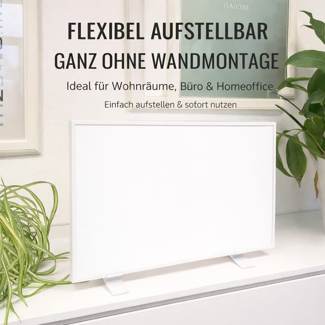 Viesta - SF2 Standfüße für Infrarotheizung, Standfuß passend für f- und CF-Serie Heizpanel, Flachheizkörper - für freistehende Verwendung