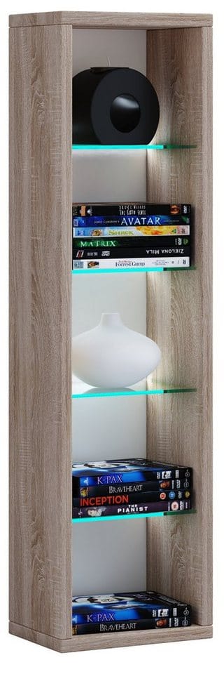 Holz cd dvd Stand Deko Regal Rasato l