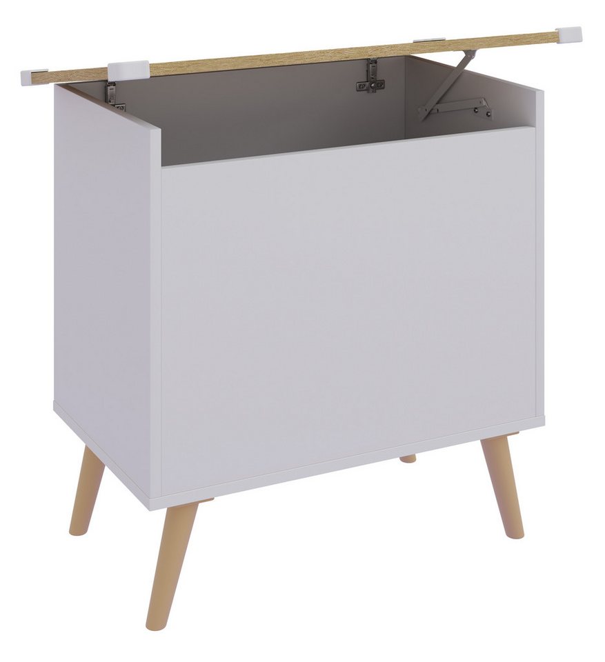 VCM - Holz Sitztruhe Sitzbank Truhe Bosula l Bild 4