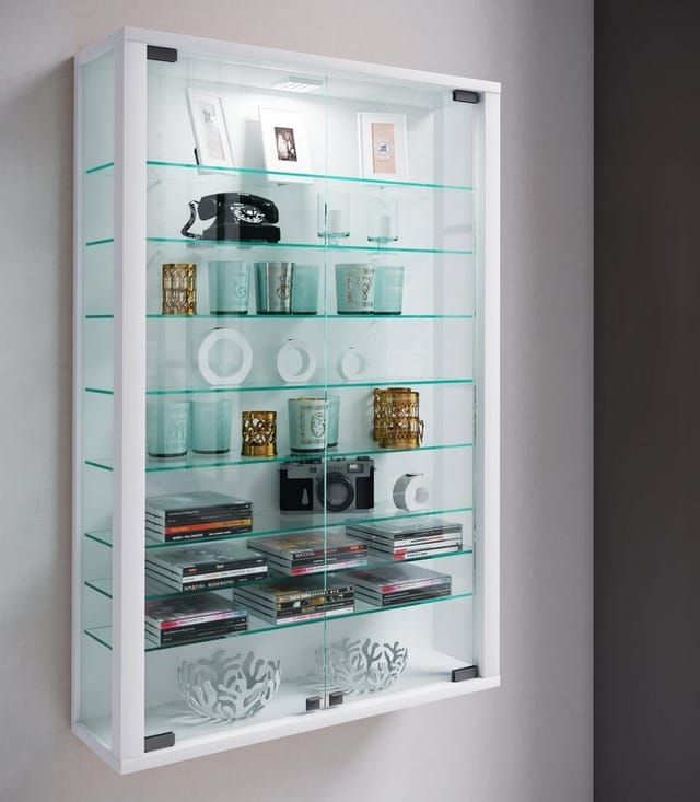 VCM - Wandvitrine Glasvitrine Vitrosa Mini