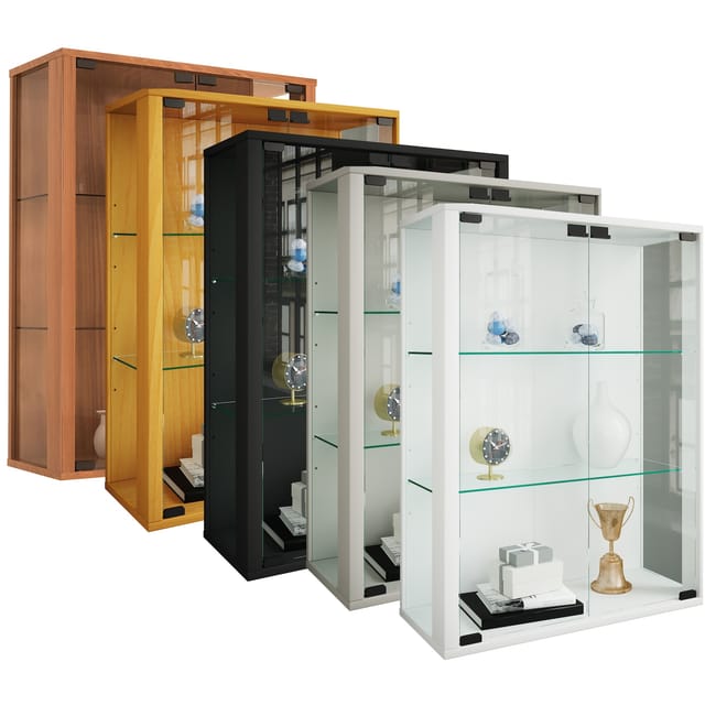 Wandvitrine Hängevitrine Glas Udina
