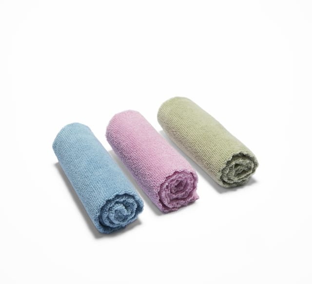 Microfasertuch Microfibre 100% Recycled 3 Stück Reinigungstuch - Vileda
