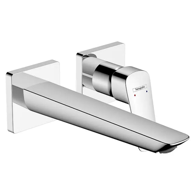Logis - Waschtischunterputzarmatur Fine, 2-Loch Installation, EcoSmart, verchromt 71256000 - Hansgrohe