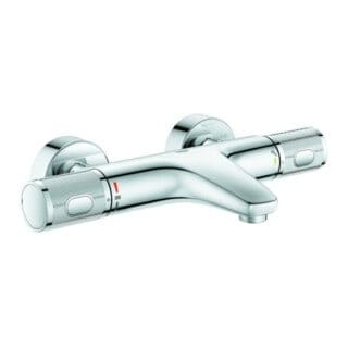Grohtherm 1000 Thermostat-Wannenbatterie, Performance, Wandmontage, Professional Edition, Chrom - Grohe