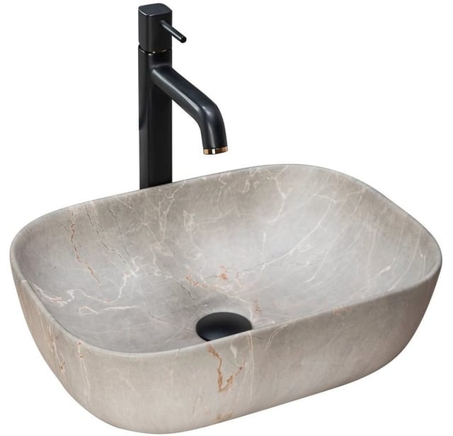 REA - aufsatzwaschbecken livia beige