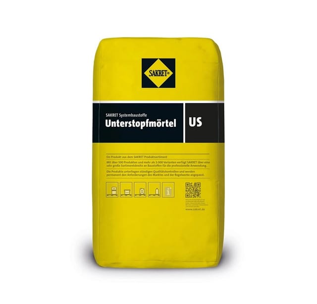 Unterstopfmörtel us 2 Quellmörtel 25KG - Sakret