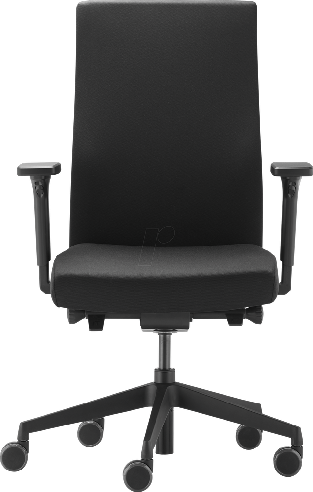 Trendoffice - trend office Bürodrehstuhl m.Synchrontechnik schwarz 410-520mm m.Armlehnen Trgf.110kg - 9248sy2