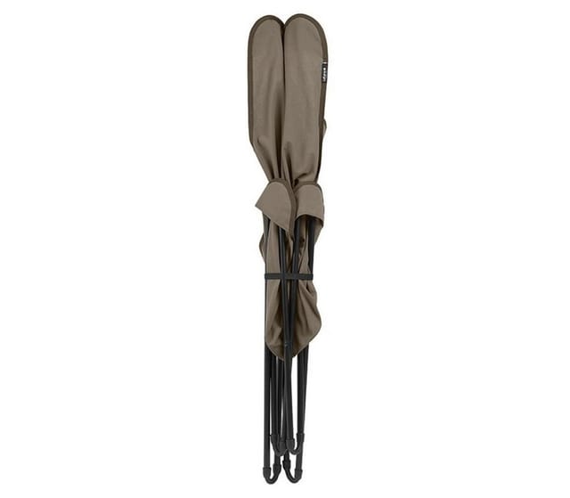 Lafuma Mobilier - Breiter Butterfly Chair - Pop Up xl - Airlon - Braun Gres