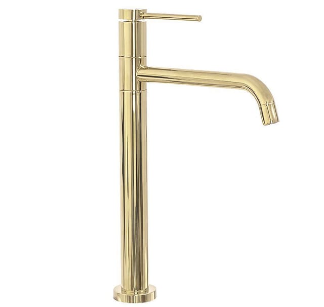 Rea Waschbeckenarmatur Lugano Slim Gold Hoch