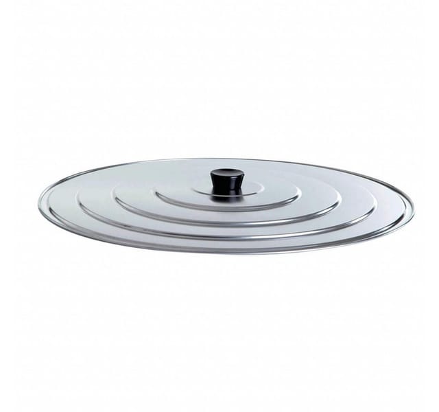 Paella World - Universal-Deckel aus Aluminium ø 28 cm für Paella-Pfanne Gusseisenpfanne