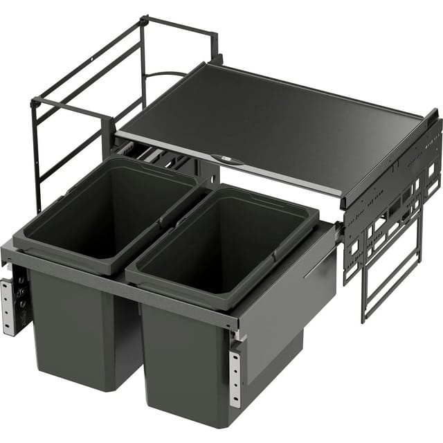 Vs envi Water Abfalltrennsystem kb 800 mm 2 x 22 l Lava