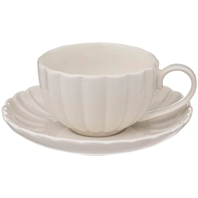 Secret De Gourmet - Tasse mit Unterteller romy, Porzellan, ø 6 cm