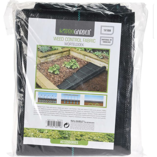 Progarden - Gartenvlies gegen Unkraut, 1 x 10 m
