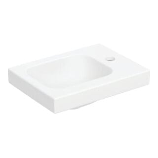 ICon Light Handwaschbecken, 38 cm x 28 cm, ohne Hahnloch, - Geberit