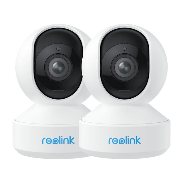Reolink - 5mp 2,4/5 Ghz Wlan Ptz Überwachungskamera, Auto-tracking, 3x Optischem Zoom, Baby Monitor Mit Mensch/haustiererkennung, E1 Zoom, 2 Pack