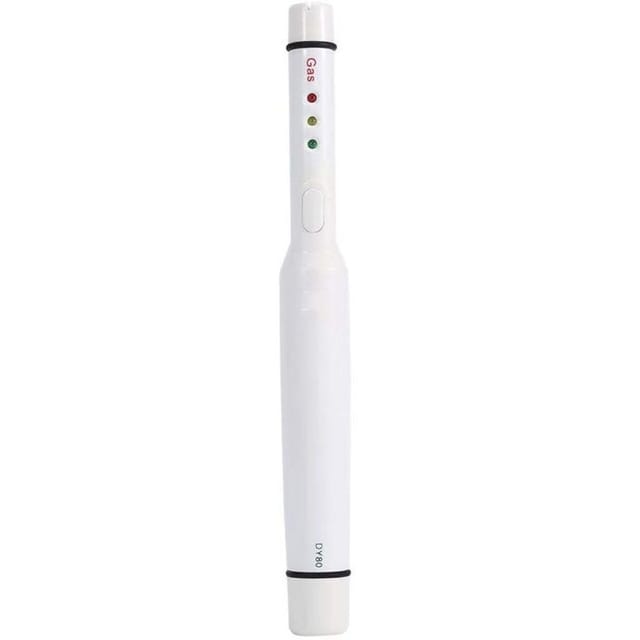 Gasleckanzeige, Handanzeige Erdgasleck Methan Propan Butan Alarmdetektor Detektor Tester Weiß, 220 x 30 x 30 mm - Shining House