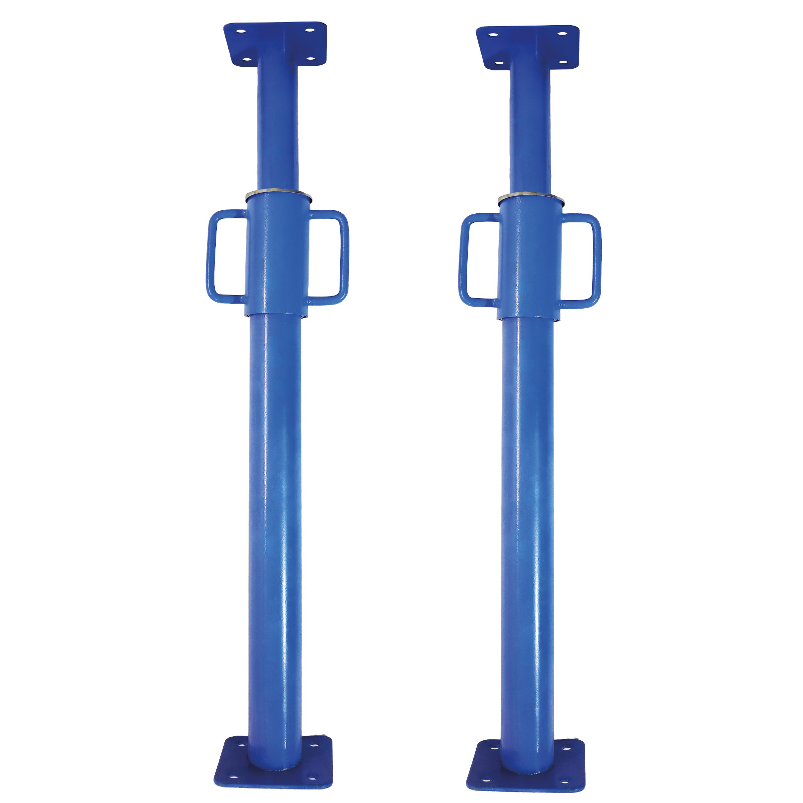 Bituxx 2x Baustütze 180-320 Cm Bis 1600 Kg, Verstellbare Montagestütze, Deckenstütze Aus Stahl, Baustempel, Teleskopstütze Für Trockenbau, Renovierung Und Montage
