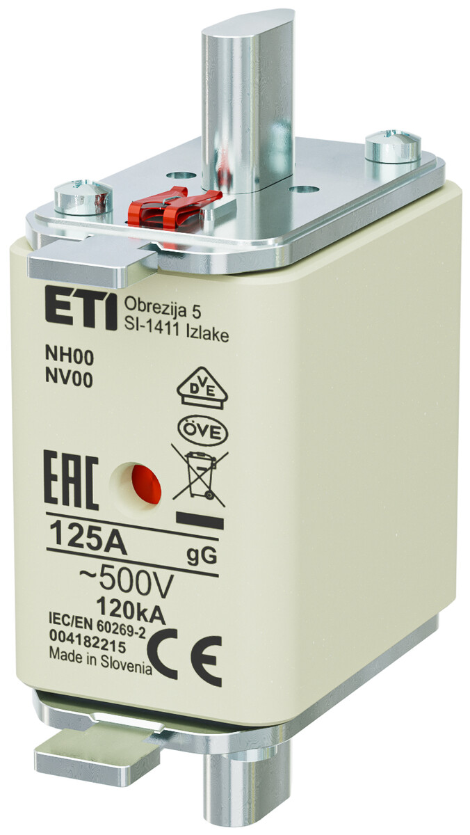 Sicherung - Nh00 Gg 125a/500v - Langsam