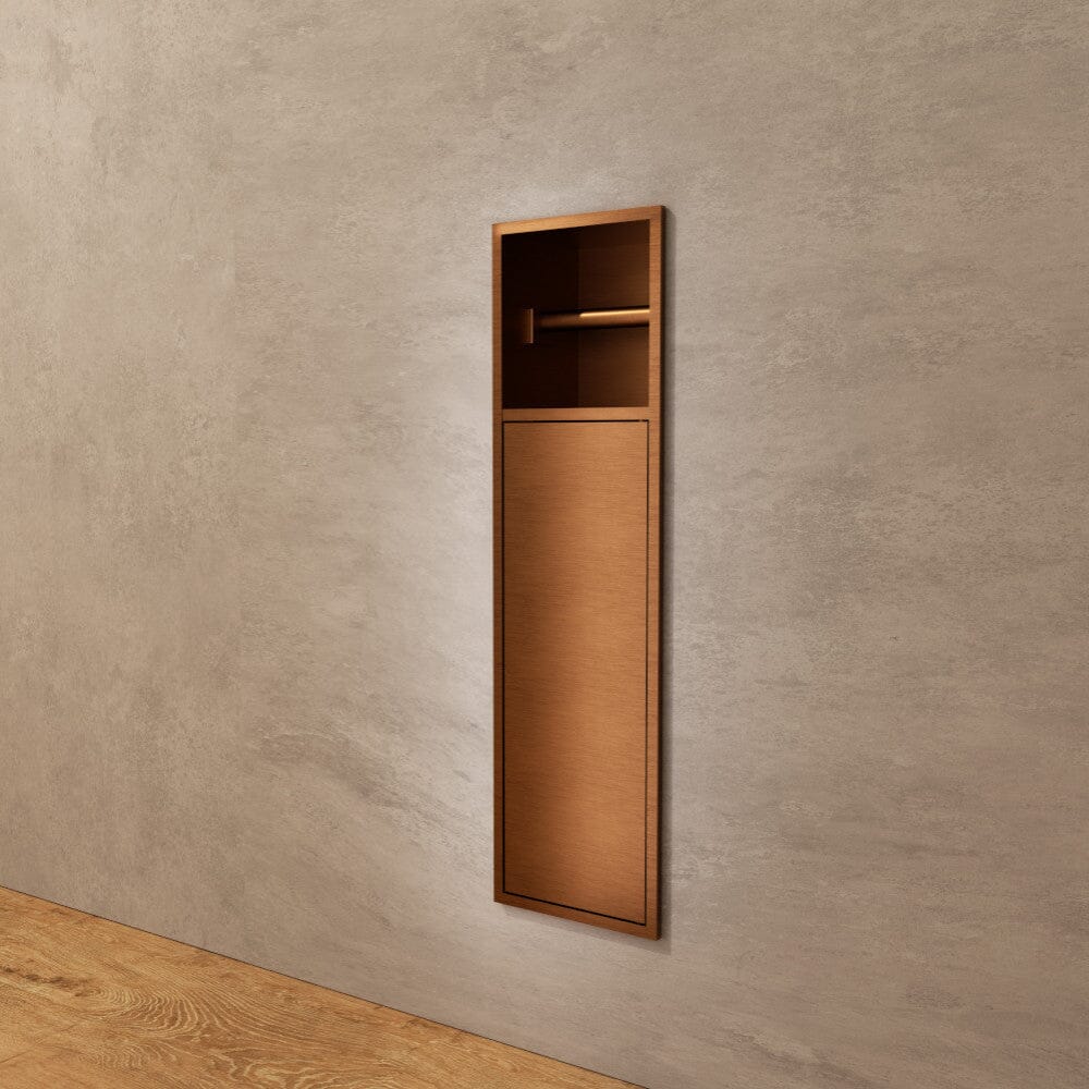 Wc-modul Unterputz Egean Gebürstetes Rosegold