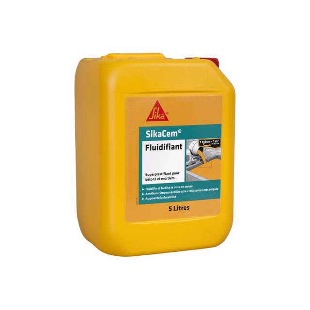 Sika - Superlastifiant Hochwasserreduzierer Cem Fluidifier - 5L