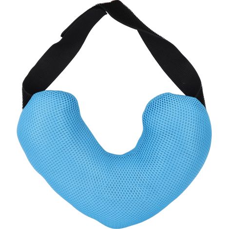 Weiches Achselkissen Aus Atmungsaktiver Baumwolle, Verstellbarer Gurt, Druckentlastend, Entzündungshemmend, Brustkrebsvorbeugungskissen, Blau