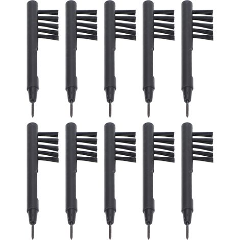 10-teiliges Set Hörgeräte-reinigungsbürsten Mit Magnet Zur Ohrenschmalzentfernung, Ohrstöpsel-reinigungswerkzeug, Kopfhörer