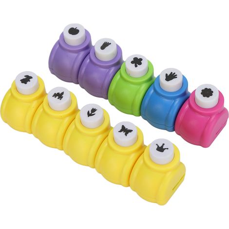 Set Mit 10 Lochern Mit Verschiedenen Mustern, Einfach Zu Bedienen Und Tragbar, Für Diy-kartenherstellung Und Bastelarbeiten.